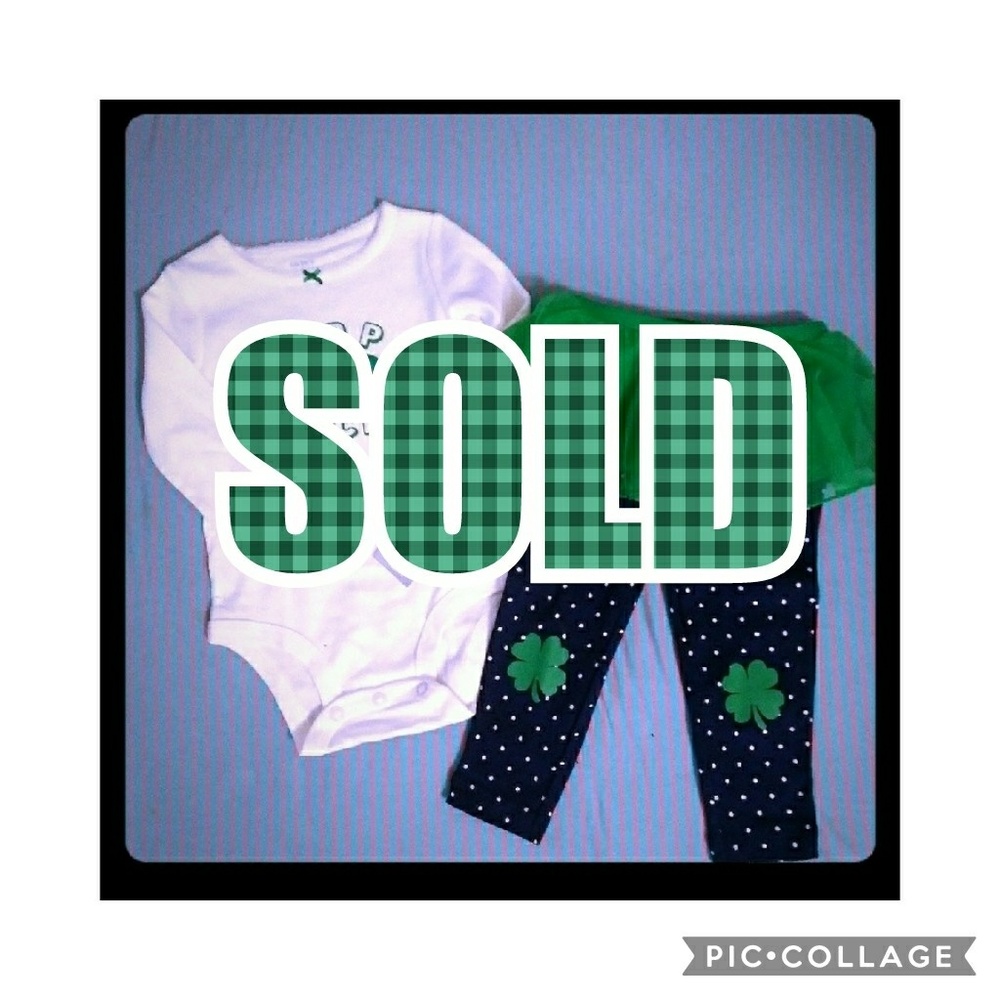 Carter's St. Patrick's Day Outfit 🍀NWT